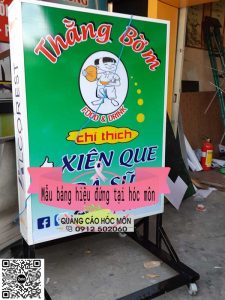 báo giá hộp đèn bảng hiệu quảng cáo