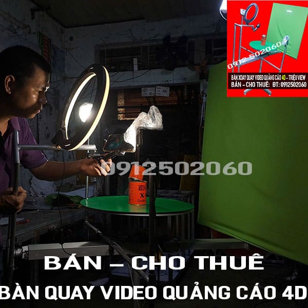 bàn quay video 3D