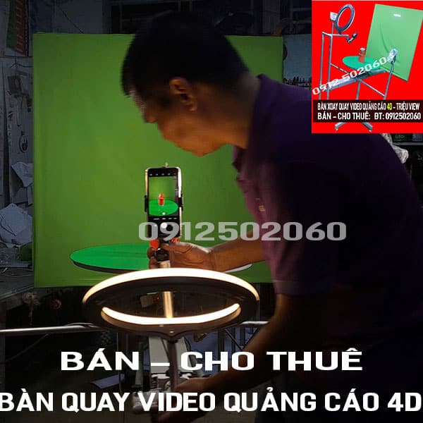 Bàn xoay 360 độ 4D 4 chiều