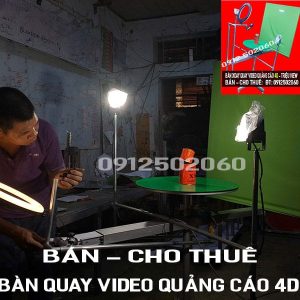 Quay video sản phẩm 4D