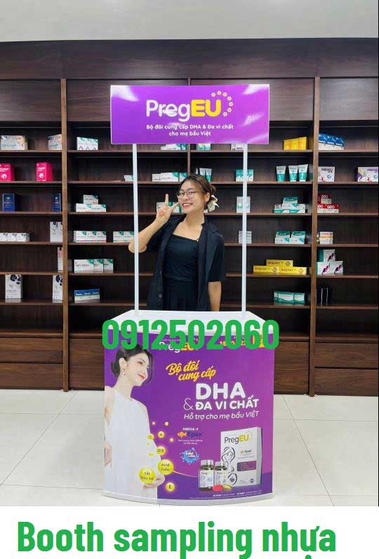 thuê booth sampling