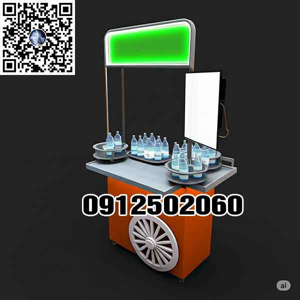 xe booth gấp gọn