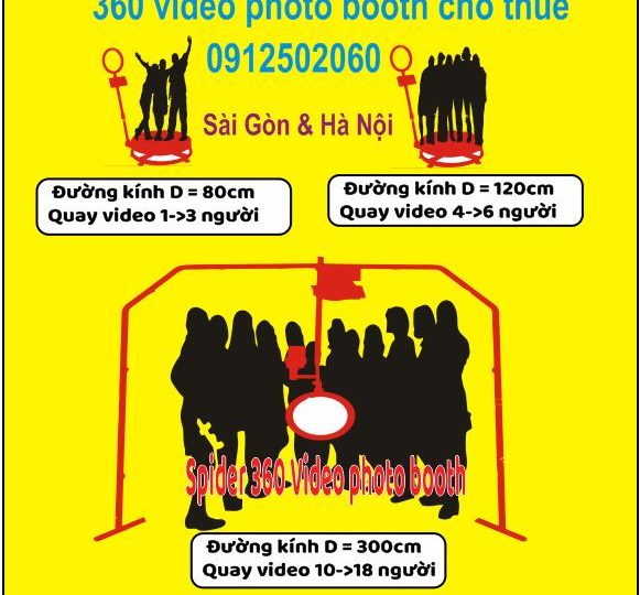 Spider 360 Video Photo Booth