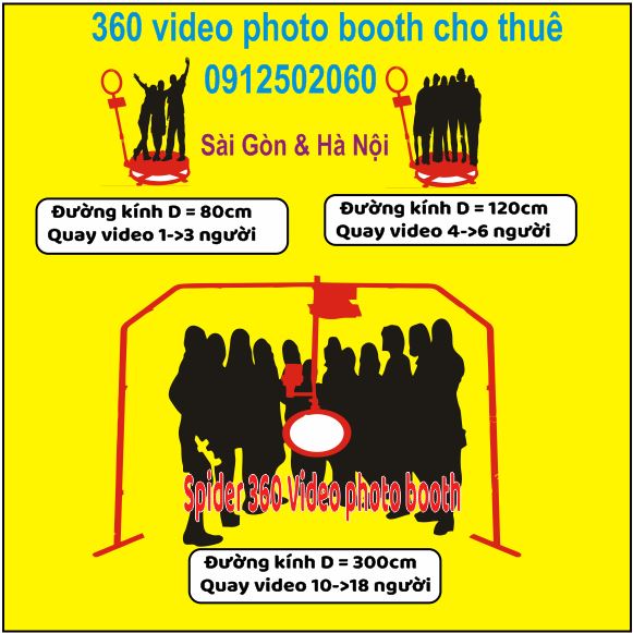 Spider 360 Video Photo Booth