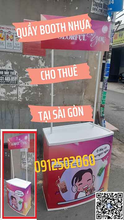 Cho Thuê Booth Sampling TP.HCM Giao Nhanh Trong Ngày