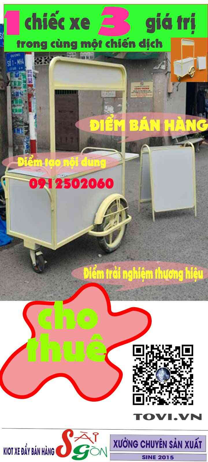Xe Booth Dễ Dàng Vận Chuyển Bằng Xe Tải 500kg